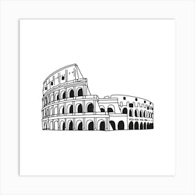 Roman Coliseum Art Print