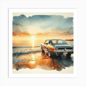 Car Art 355 Art Print