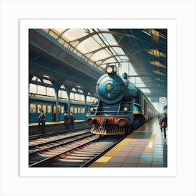 Transportation Hub Art Print