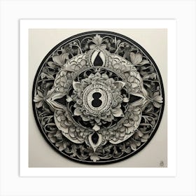 Mandala Art Print