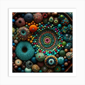 Bead Art Art Print