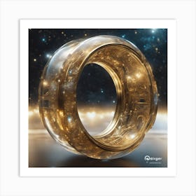 Golden Ring Art Print