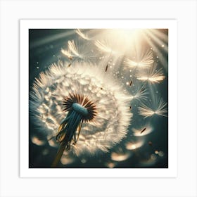 Dandelion 10 Art Print