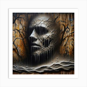 Skull Painting Art Print