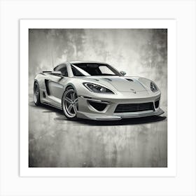 Porsche Cayenne 3 Art Print