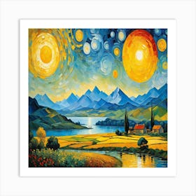 Starry Night Art Print