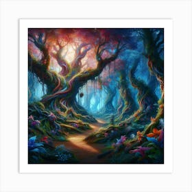 Fairytale Forest Art Print