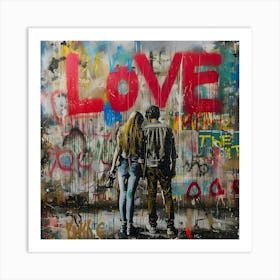 City Love Story Art Print