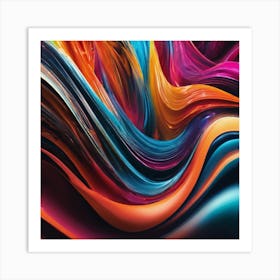 Abstract Painting 65 Art Print