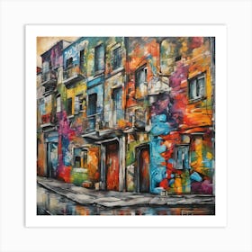 Street Art Art Print