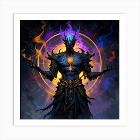 Demon King 3 Art Print