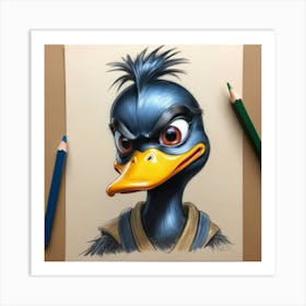 Donald Duck 5 Art Print