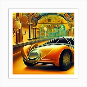 Car Of The Future 2 Art Print