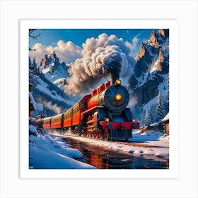 Harry Potter And The Christmas Carol Art Print