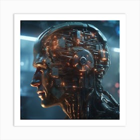 Cyborg 83 Art Print