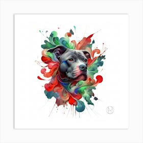 Artful Soulhound Art Print