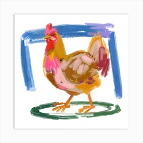 Chicken 05 Art Print