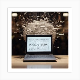 laptop Art Print