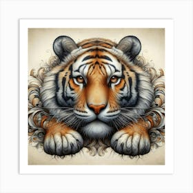 Tiger 13 Art Print