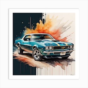 Camaro Dreamer 1 Art Print