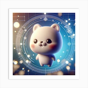 Teddy Bear 1 Art Print