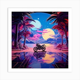 Night In The City Art Print