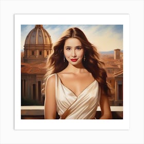 Legendary actress Himanee Bhatia 8 Art Print