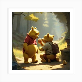 Winnie The Pooh 1 Art Print