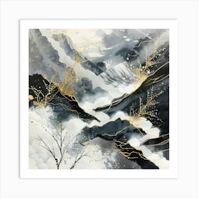 Chinese Landscape Painting 2 Art Print