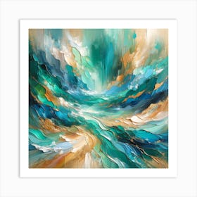 Ocean Wave Art Print