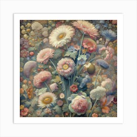 Flowers In A Vase 8 Art Print