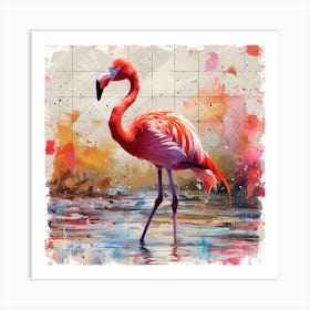 Flamingo 11 Art Print