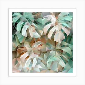 Tropical Leaves 107 Art Print
