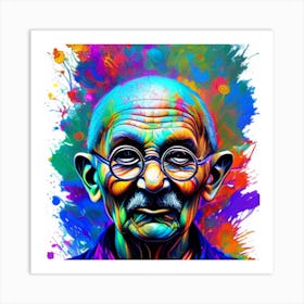 Gandhi Art Print