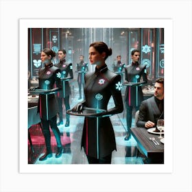 Restaurant Staff Attire Art Print