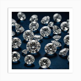 Diamonds Art Print