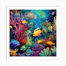 Coral Reef 2 Art Print