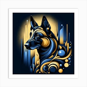 Belgian Malinois 04 1 Art Print