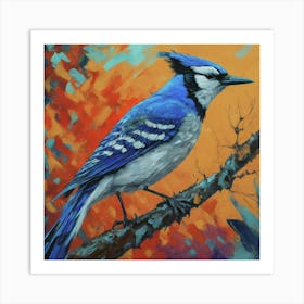 Blue Jay 2 Art Print