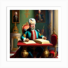 Mozart Art Print