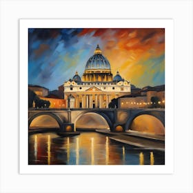 St Peter'S Cathedral 1 Art Print