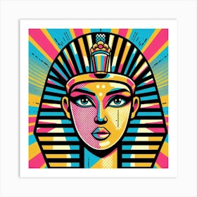 Pharaoh Rehotepka Head Art Print