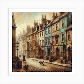 London Street Art Print 1 Art Print