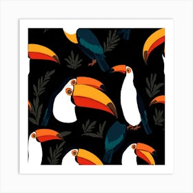 Toucans Art Print