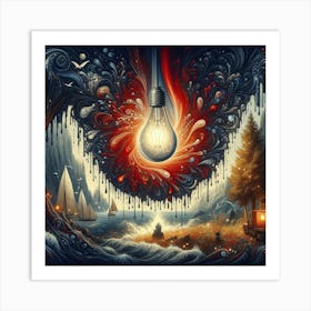 Dreamscape 4 Art Print