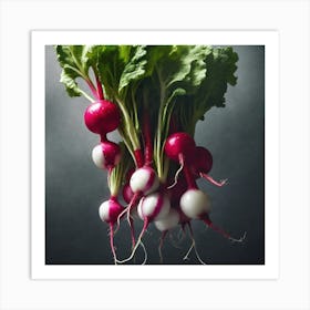 Radishes 47 Art Print