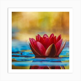 Lotus Flower Art Print