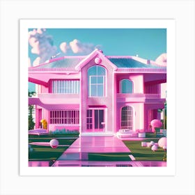 Barbie Dream House (43) Art Print