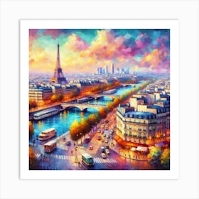 Paris, France 2 Art Print