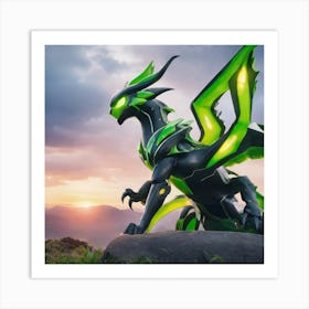 Pokemon Dragon 6 Art Print